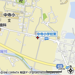 兵庫県姫路市香寺町中寺154周辺の地図