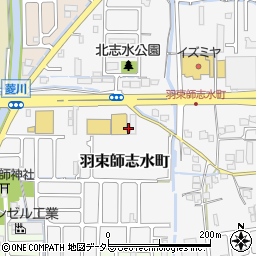 京都府京都市伏見区羽束師志水町186周辺の地図