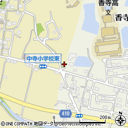 兵庫県姫路市香寺町中寺112周辺の地図