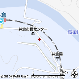 岡山県新見市井倉518周辺の地図