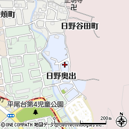 京都府京都市伏見区日野奥出11-7周辺の地図