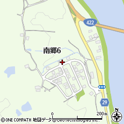 滋賀県大津市南郷6丁目1080-15周辺の地図