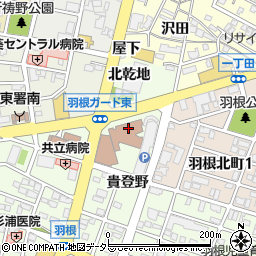 名古屋法務局岡崎支局　みんなの人権１１０番周辺の地図