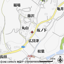 愛知県新城市須長（広貝津）周辺の地図