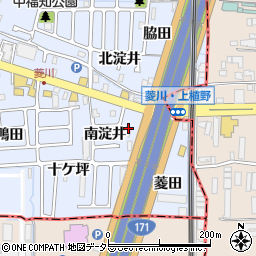 松乃家 向日町店周辺の地図