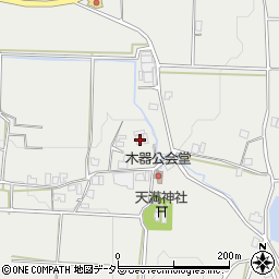 兵庫県三田市木器510周辺の地図