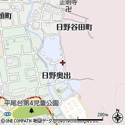 京都府京都市伏見区日野奥出11-31周辺の地図