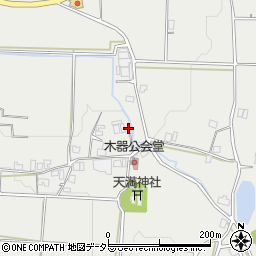 兵庫県三田市木器522周辺の地図