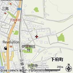 島根県浜田市下府町1240周辺の地図