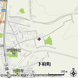 島根県浜田市下府町1299周辺の地図
