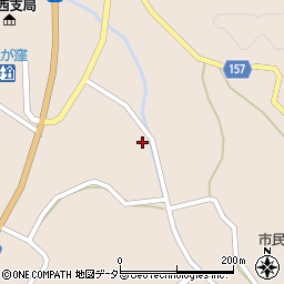 岡山県新見市哲西町矢田3663周辺の地図