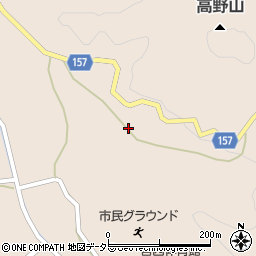 岡山県新見市哲西町矢田2495-2周辺の地図