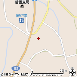 岡山県新見市哲西町矢田3669周辺の地図