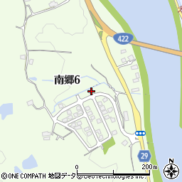 滋賀県大津市南郷6丁目1080-17周辺の地図