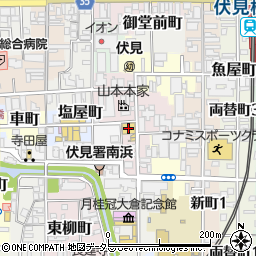 京の台所月の蔵人周辺の地図