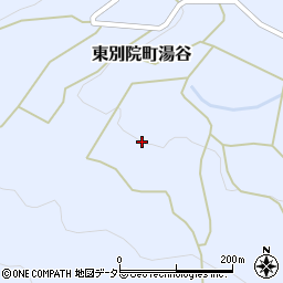 京都府亀岡市東別院町湯谷林添周辺の地図