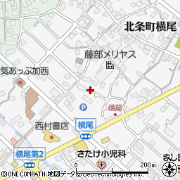兵庫県加西市北条町横尾660周辺の地図