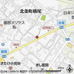 兵庫県加西市北条町横尾620周辺の地図