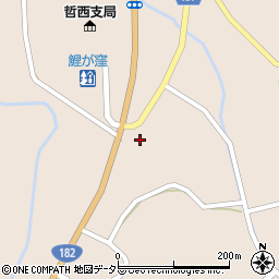 岡山県新見市哲西町矢田3670周辺の地図