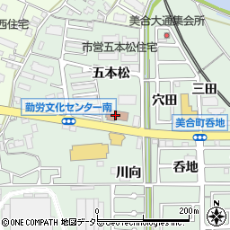 岡崎市役所その他の施設　総合検査センター水質係周辺の地図