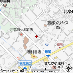 兵庫県加西市北条町横尾1232周辺の地図