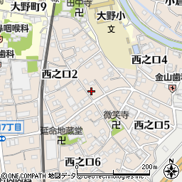 おそうじ本舗　知多店周辺の地図