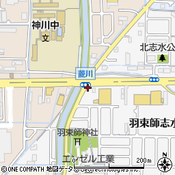 菱川周辺の地図