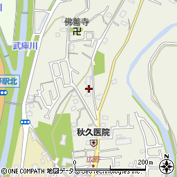 兵庫県三田市加茂1211周辺の地図