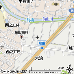 愛知県常滑市金山（堀田）周辺の地図