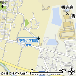 兵庫県姫路市香寺町中寺113周辺の地図