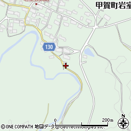滋賀県甲賀市甲賀町岩室1529周辺の地図
