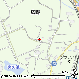 兵庫県三田市広野491周辺の地図