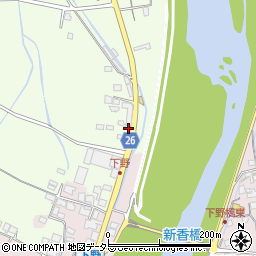 兵庫県たつの市新宮町吉島455-1周辺の地図