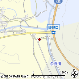 大阪府豊能郡豊能町野間口475-4周辺の地図