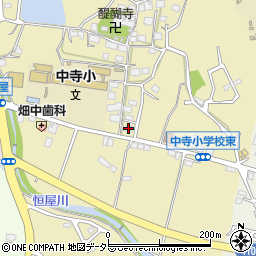 兵庫県姫路市香寺町中寺18周辺の地図