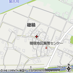 兵庫県加東市穂積608周辺の地図
