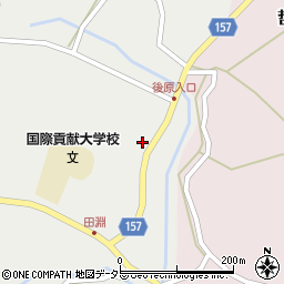 岡山県新見市哲多町田淵47周辺の地図