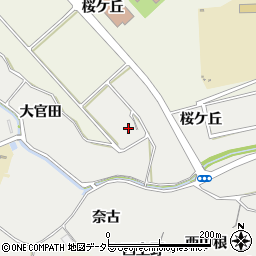 愛知県阿久比町（知多郡）阿久比（桜ケ丘）周辺の地図