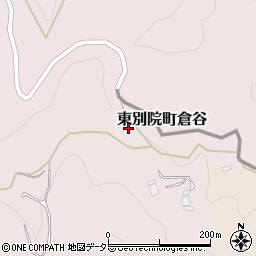 京都府亀岡市東別院町倉谷上疆地31周辺の地図