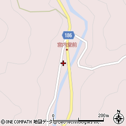 広島県庄原市口和町宮内214周辺の地図