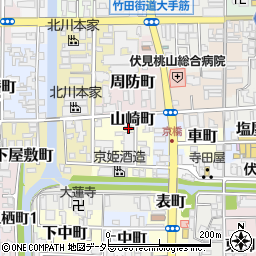 京都府京都市伏見区山崎町354周辺の地図
