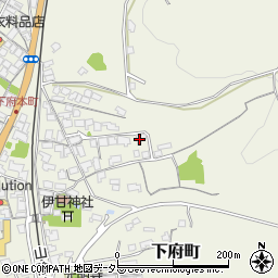 島根県浜田市下府町1257周辺の地図