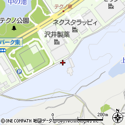 兵庫県三田市中内神886周辺の地図