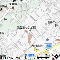 兵庫県加西市北条町横尾1237周辺の地図