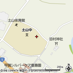 滋賀県甲賀市土山町北土山412周辺の地図