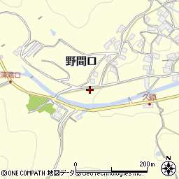 大阪府豊能郡豊能町野間口30周辺の地図