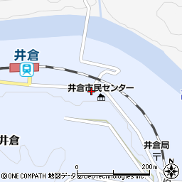 岡山県新見市井倉599周辺の地図