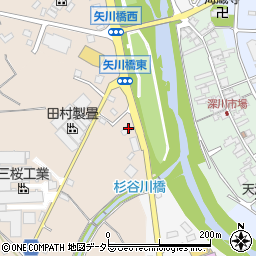 滋賀県甲賀市甲南町杉谷208周辺の地図