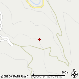 愛知県新城市下吉田大沢周辺の地図