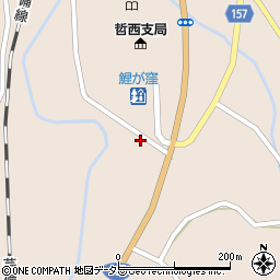 岡山県新見市哲西町矢田3580-1周辺の地図